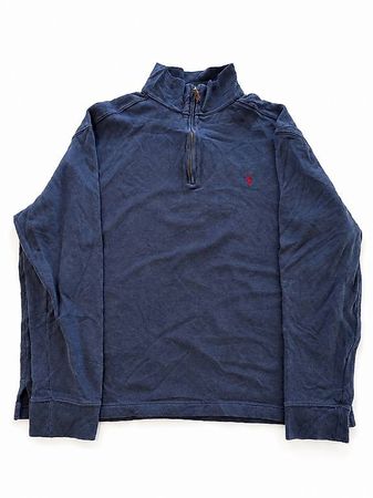 Polo Ralph Lauren Quarter Zip Pullover Blau L