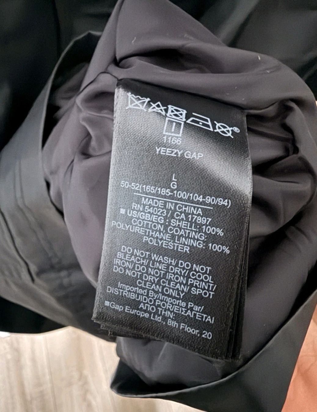 Giacche: Yeezy Gap Coated Parka Gr. L – Usato da Hagendorn venduto da mar_b8zk 2