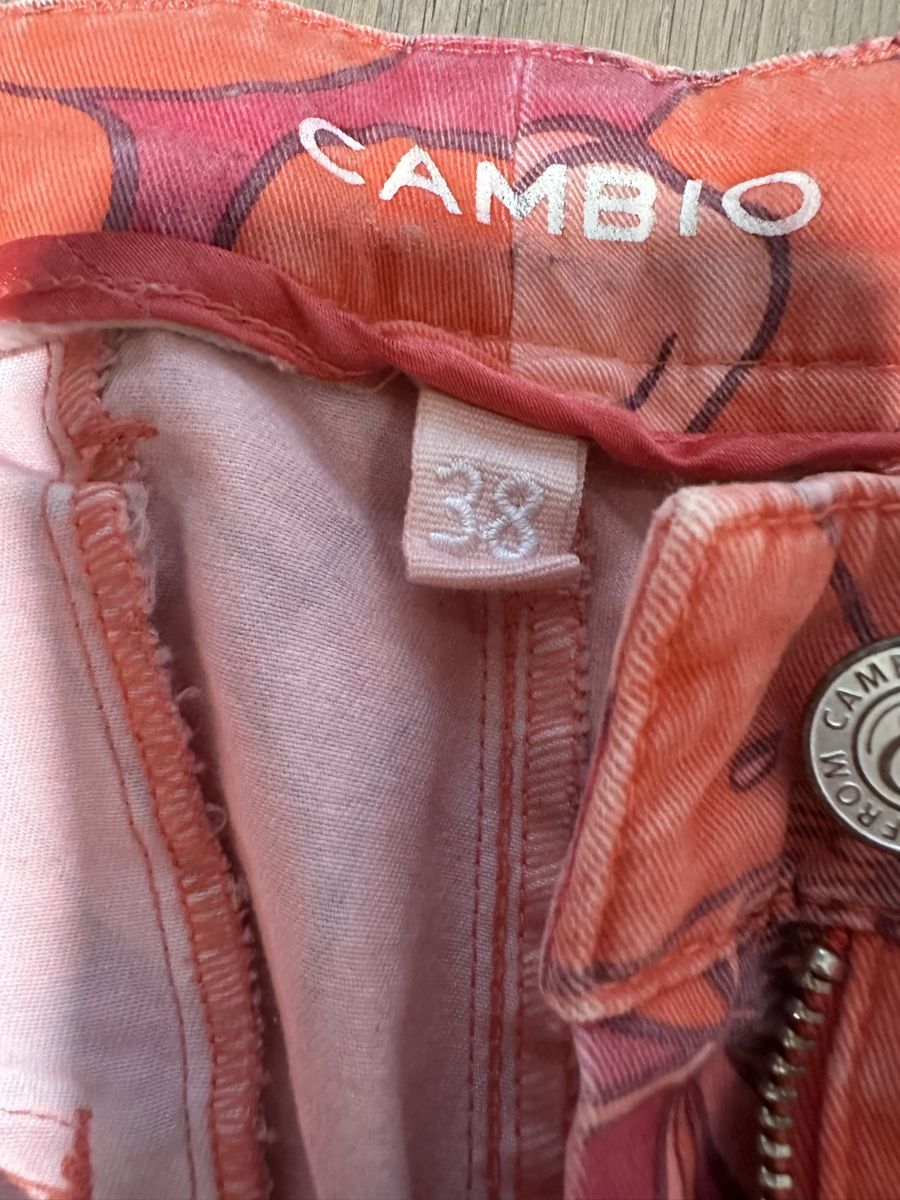 Cambio Pantaloni: Cambio Hose, Gr. 38, Sommerlook, Blumenmuster – Usato da Zürich venduto da Schoekin 1