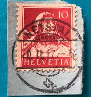 TELLBRUSTBILD BRIEFMARKEN VOLLGESTEMPELT