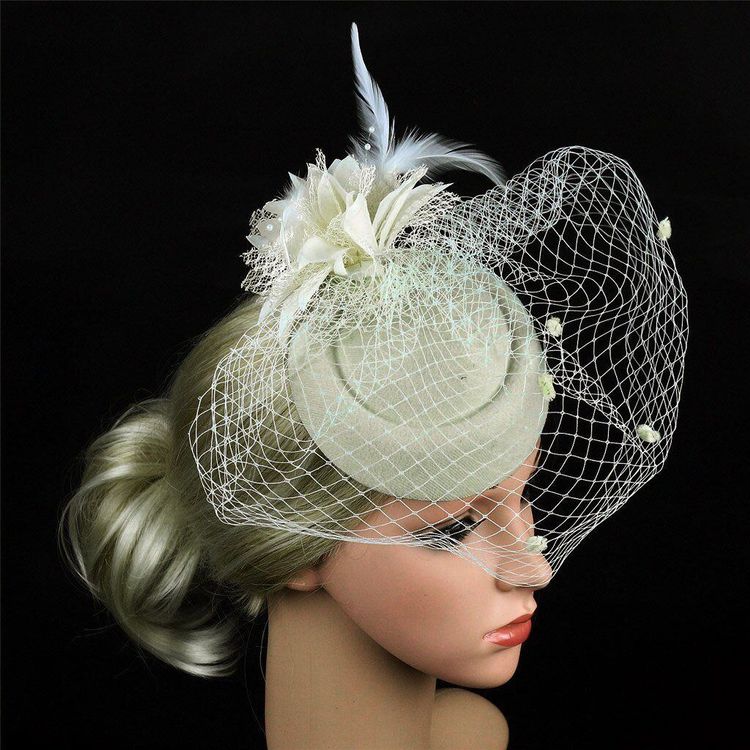 NEUER Braut Fascinator Ivory 221573 Kaufen auf Ricardo