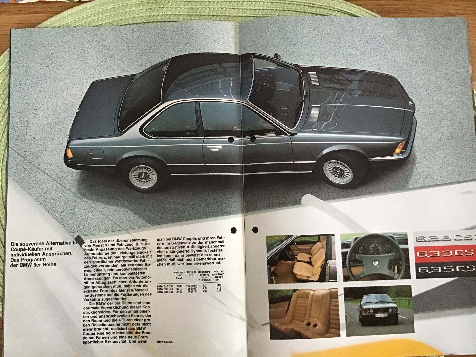 BMW Documenti: BMW-Programm 1981 Verkaufsprospekt gelocht 20 Seiten – Usato da Scherzingen venduto da Starseller62 6