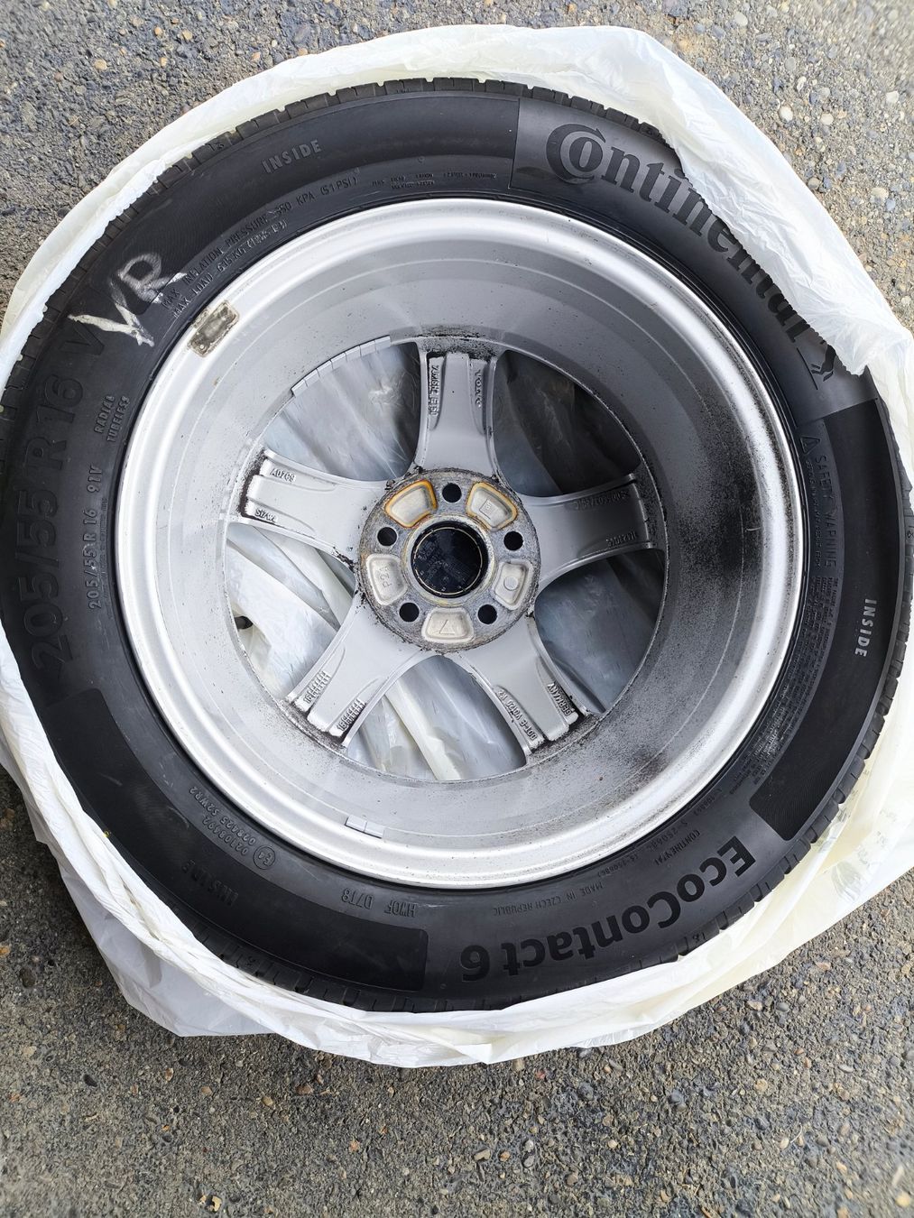 Continental Pneus & Kompletträder: Set Volvo 4x Sommerreifen 205/55 R16 91V – Gebraucht aus Möhlin von mcintel 6