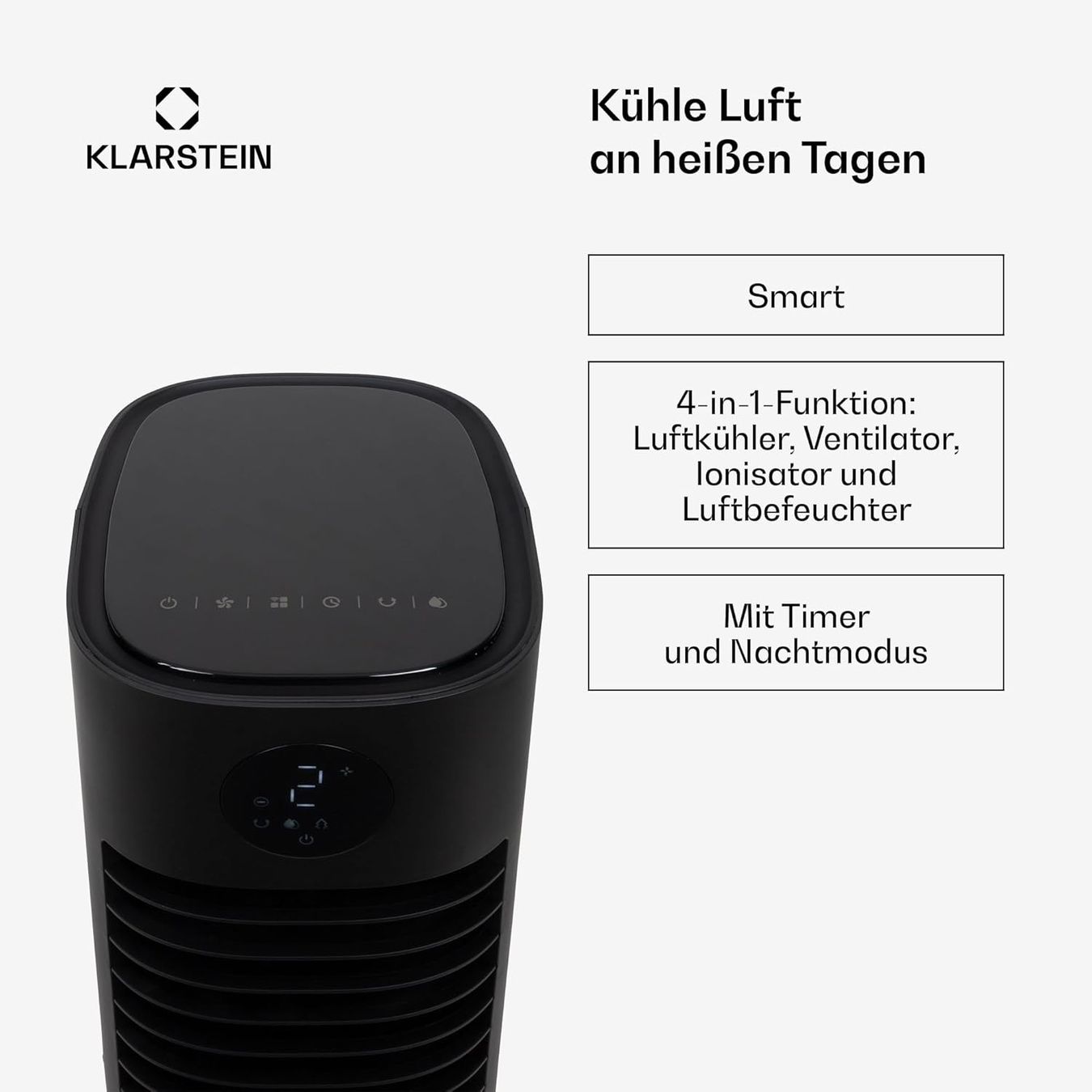 Ventilatori: Klarstein Luftkühler mit Wasserkühlung – Usato da BUCHS SG venduto da urmasson 1