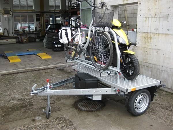 Wheely Rimorchi: Wheely UA 750 Roller-/Motorradanhänger – Nuovo (secondo la descrizione) da Altendorf venduto da Yellow3 3