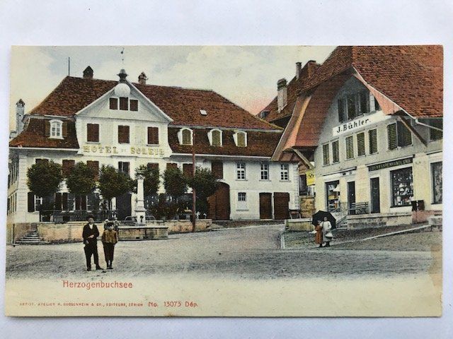Ansichtskarten: Herzogenbuchsee, von 1910 – Gebraucht aus Niederscherli von Lucia16