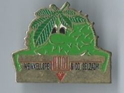Placchette & Badge: Weinkellerei Hugi Selzach PIN – Usato da Zürich venduto da t24_de