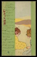 Raphael Kirchner: Zwei junge Frau in fer