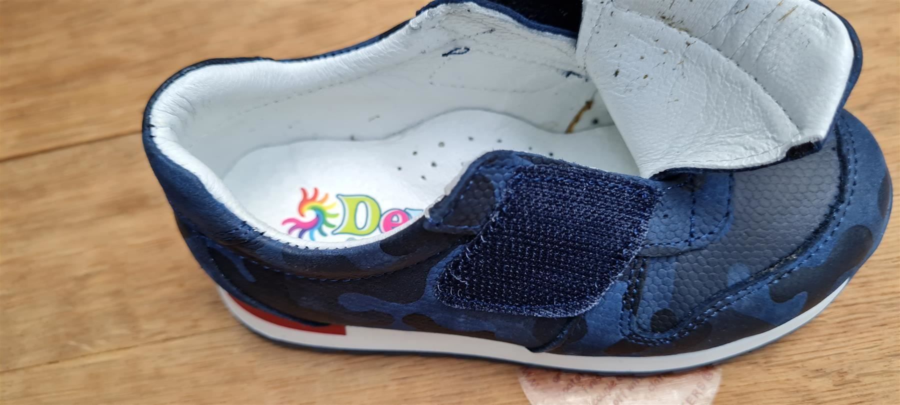 Scarpe per ragazzi: DENO Echtleder Turnschuhe 23(1403-A)NEU – Nuovo e nell'imballaggio originale da Buttwil venduto da KinderSchuhe 6