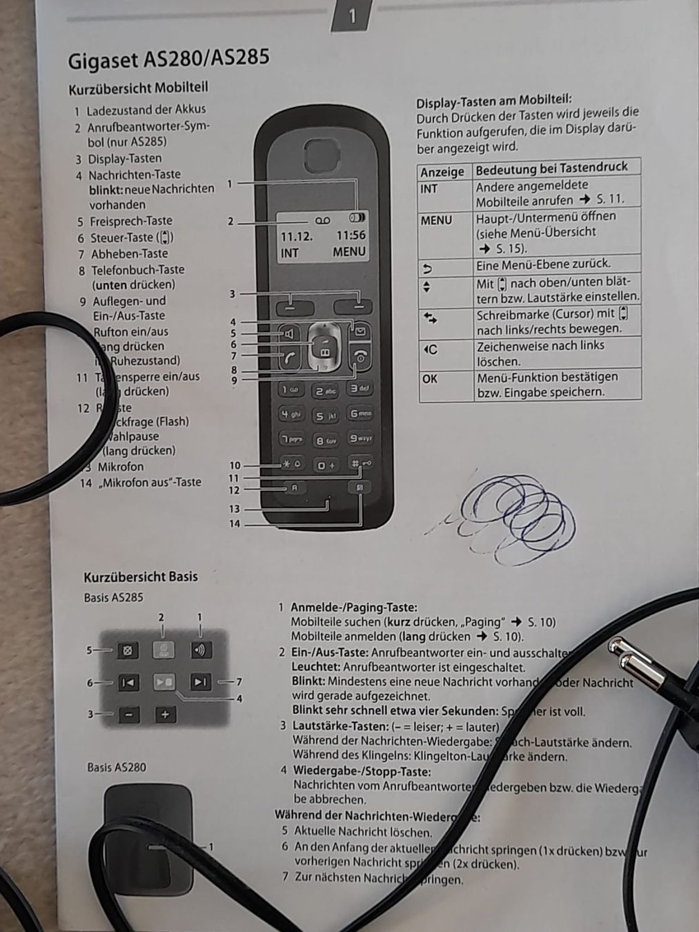 Gigaset Telefoni: Gigaset AS280 3er Set – Usato da Zuerich venduto da Mykid 1