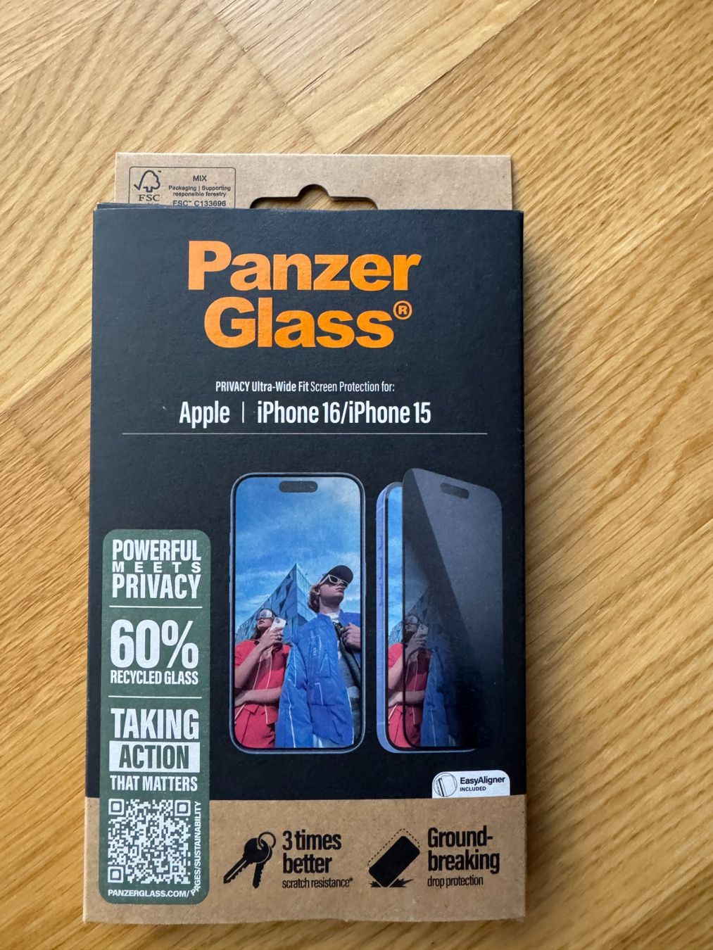 Panzerglass Cover & Protezioni schermo: Panzer Glass Apple iPhone 16/15 – Nuovo e nell'imballaggio originale da Reichenburg venduto da Sternschnuppa
