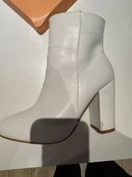 Bottines femme blanches Ari talon 9 cm pointure 37 neuves