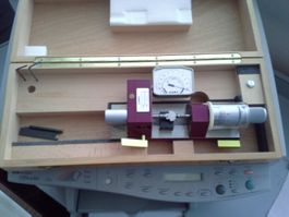 Cary le locle Uhrmacher Komparator Mikrometer 1µ