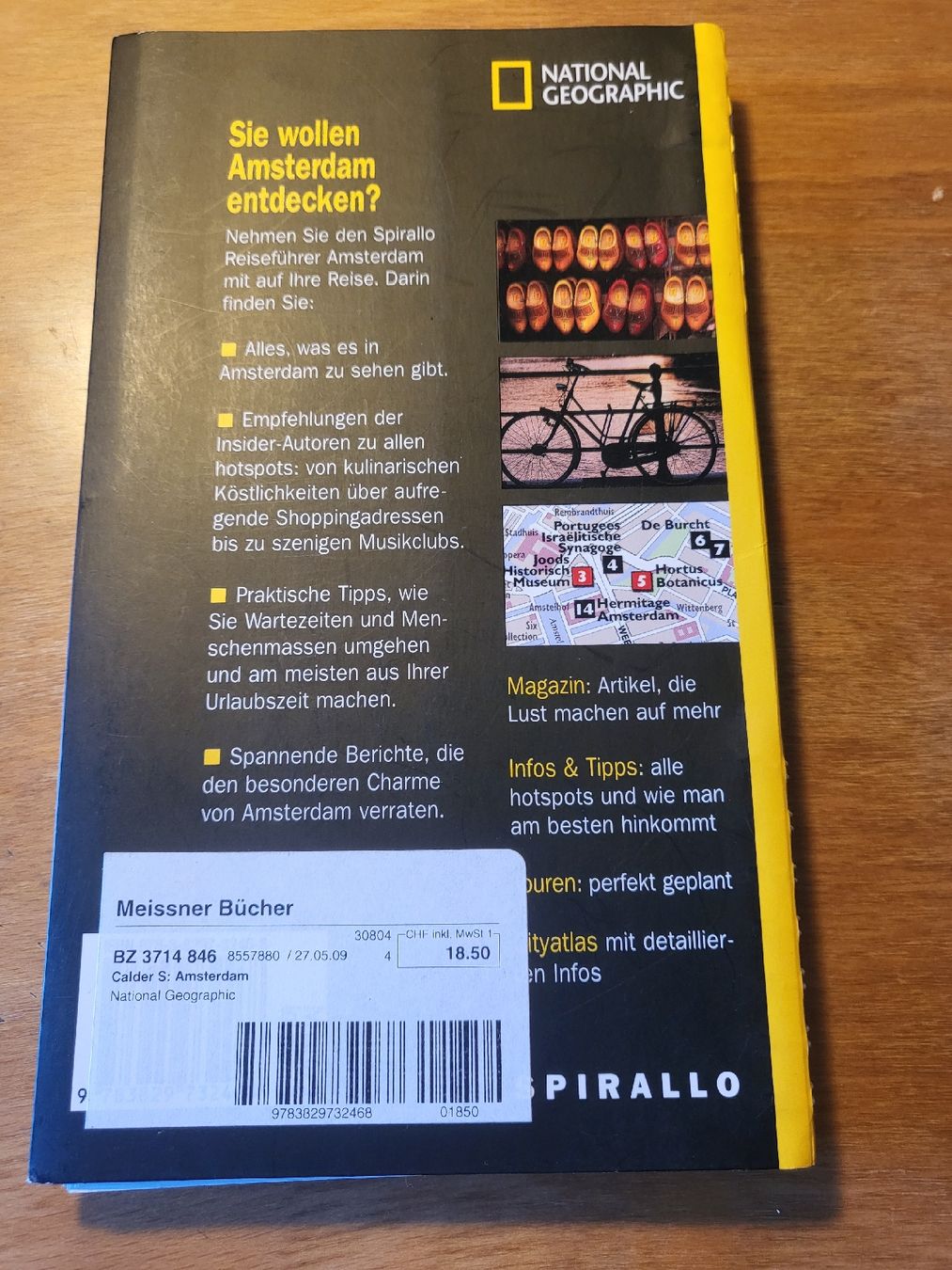 Libri: Amsterdam Reiseführer - National Geographic – Usato da Untersiggenthal venduto da vonberner 1