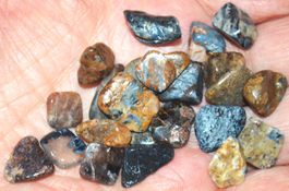 Mineralien Set L-5417 – 20 Gramm Pietersit 9-12mm