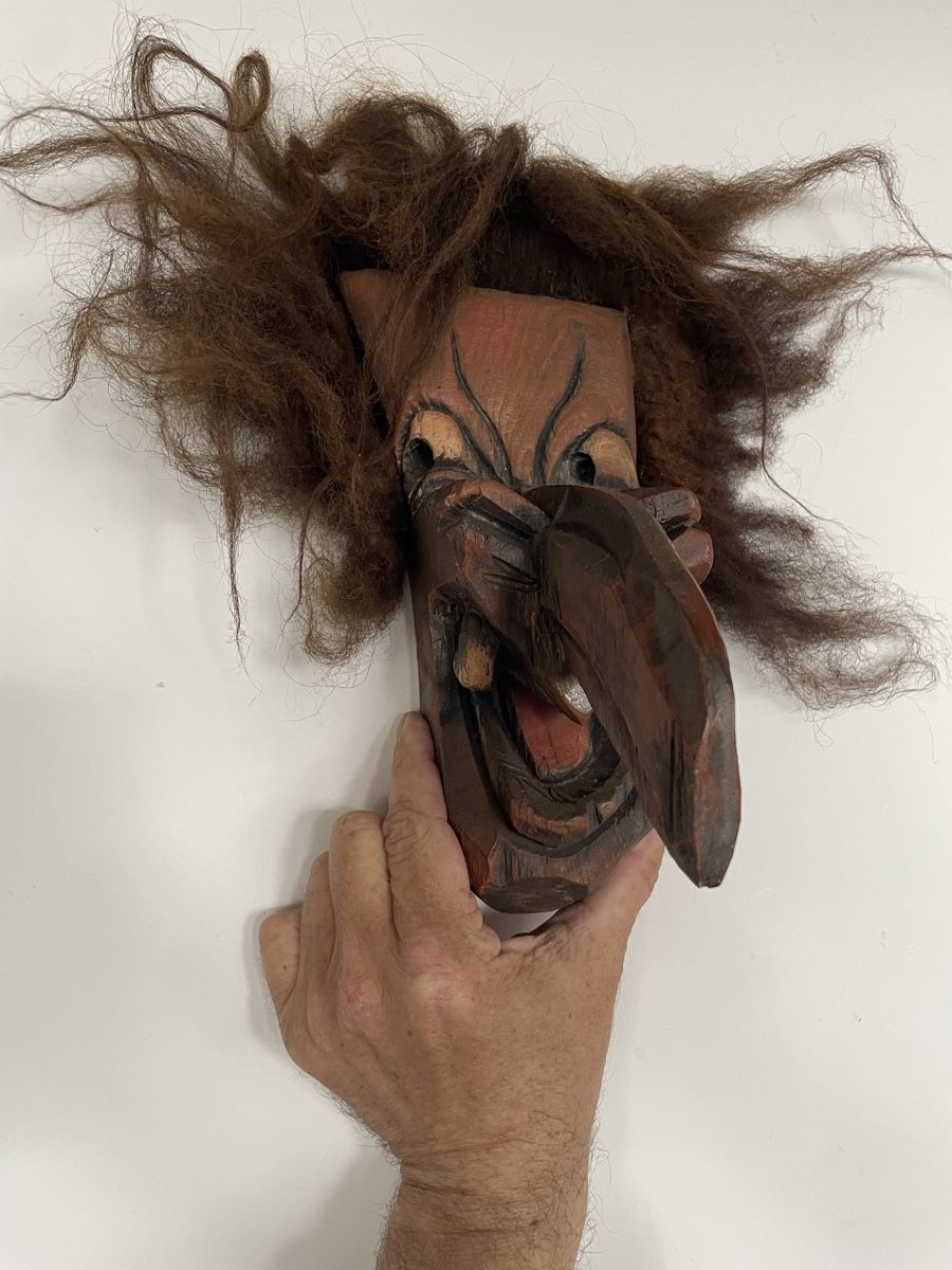 Altro in Antiquarato & Arte: Masque Valaisan Bois Sculpté – Usato da Vallamand venduto da Bricbracbroc82 1