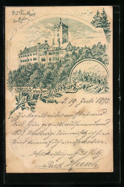 Cancelleria postale: Vorläufer-Lithographie Ganzsache PP9F40 – Usato da Berlin venduto da bartko-reher