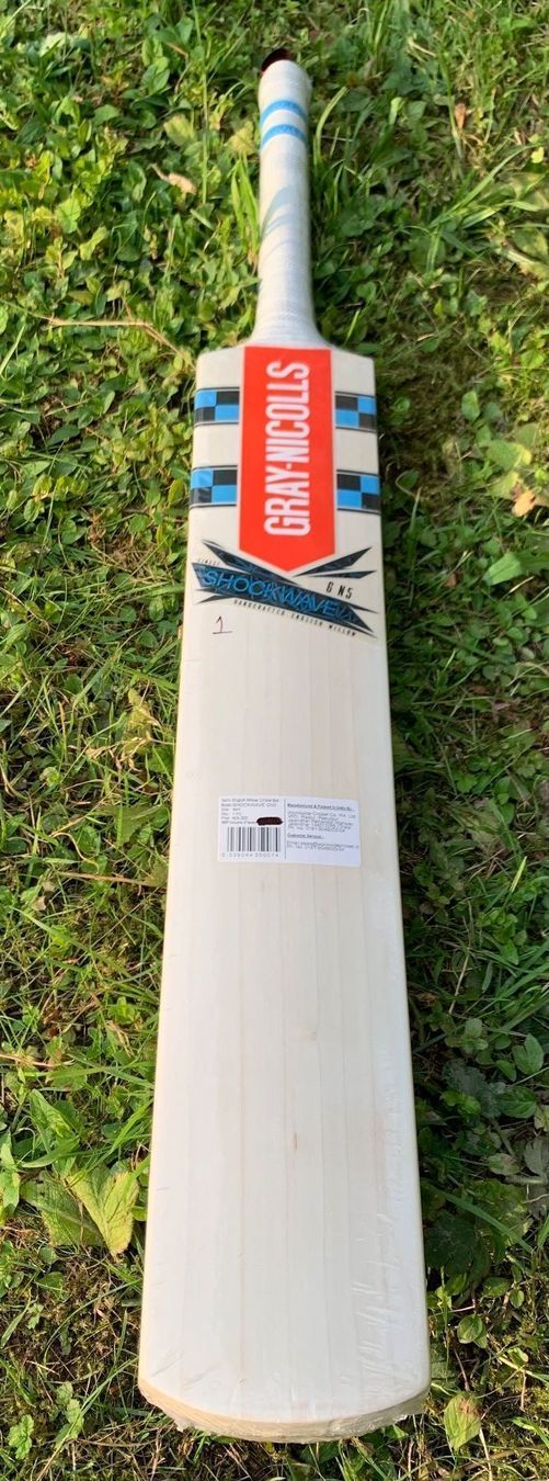 Articoli in legno: Cricket bat Gray-Nicolls Shockwave Gn5 – Nuovo e nell'imballaggio originale da Luzern venduto da ronymamuni 8
