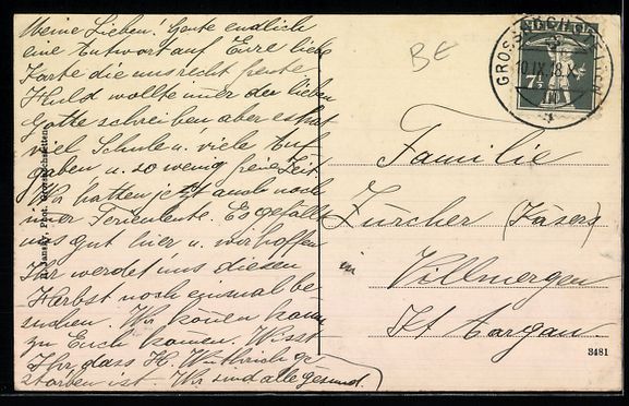 Cartoline postali: AK Konolfingen i. E., Aebnit, Gebäudeansicht – Usato da Berlin venduto da bartko-reher 1