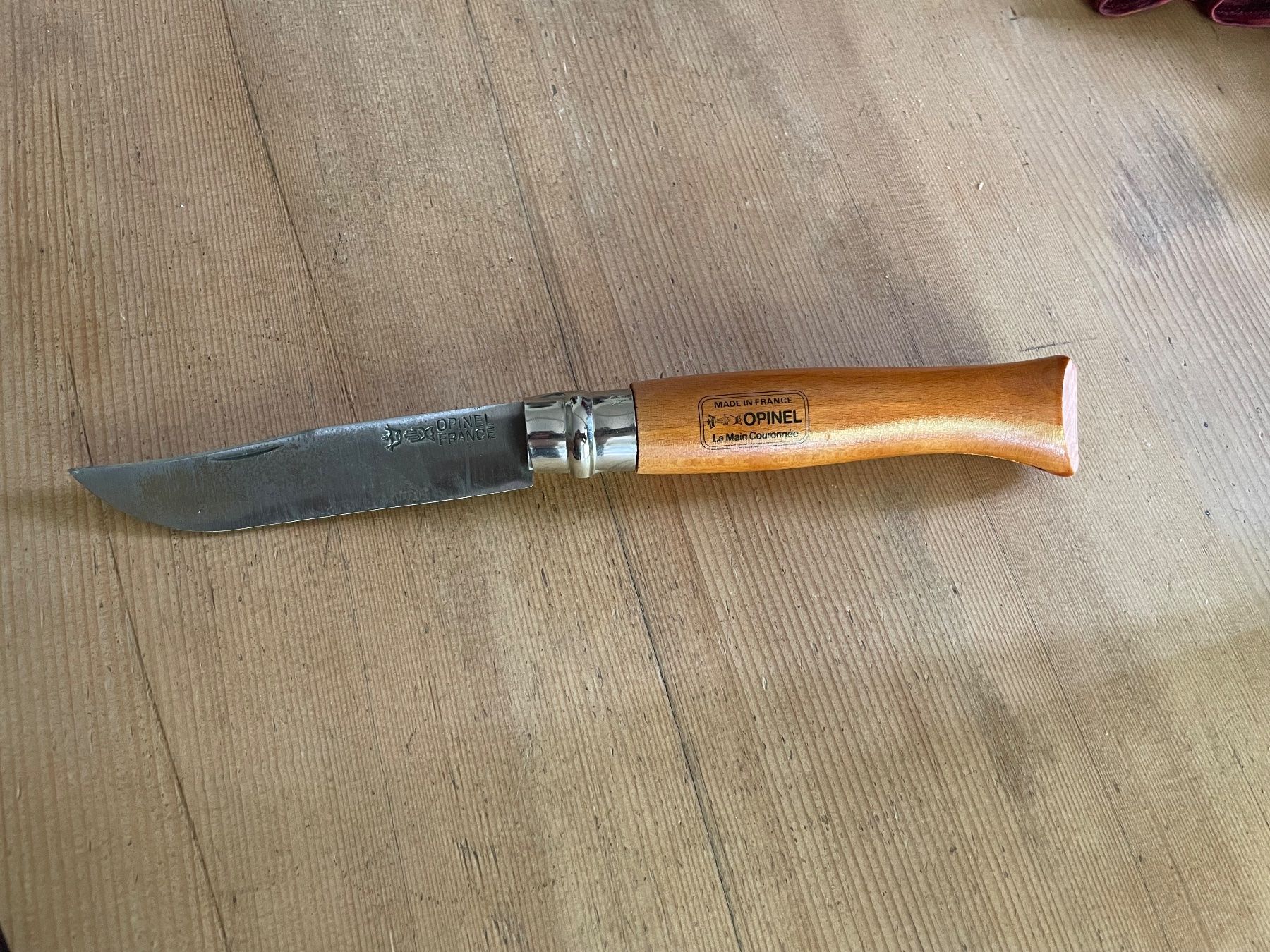 Accessori: Opinel Messer No. 12 Holzgriff gebraucht – Usato da Biel/Bienne venduto da Idefix67 1