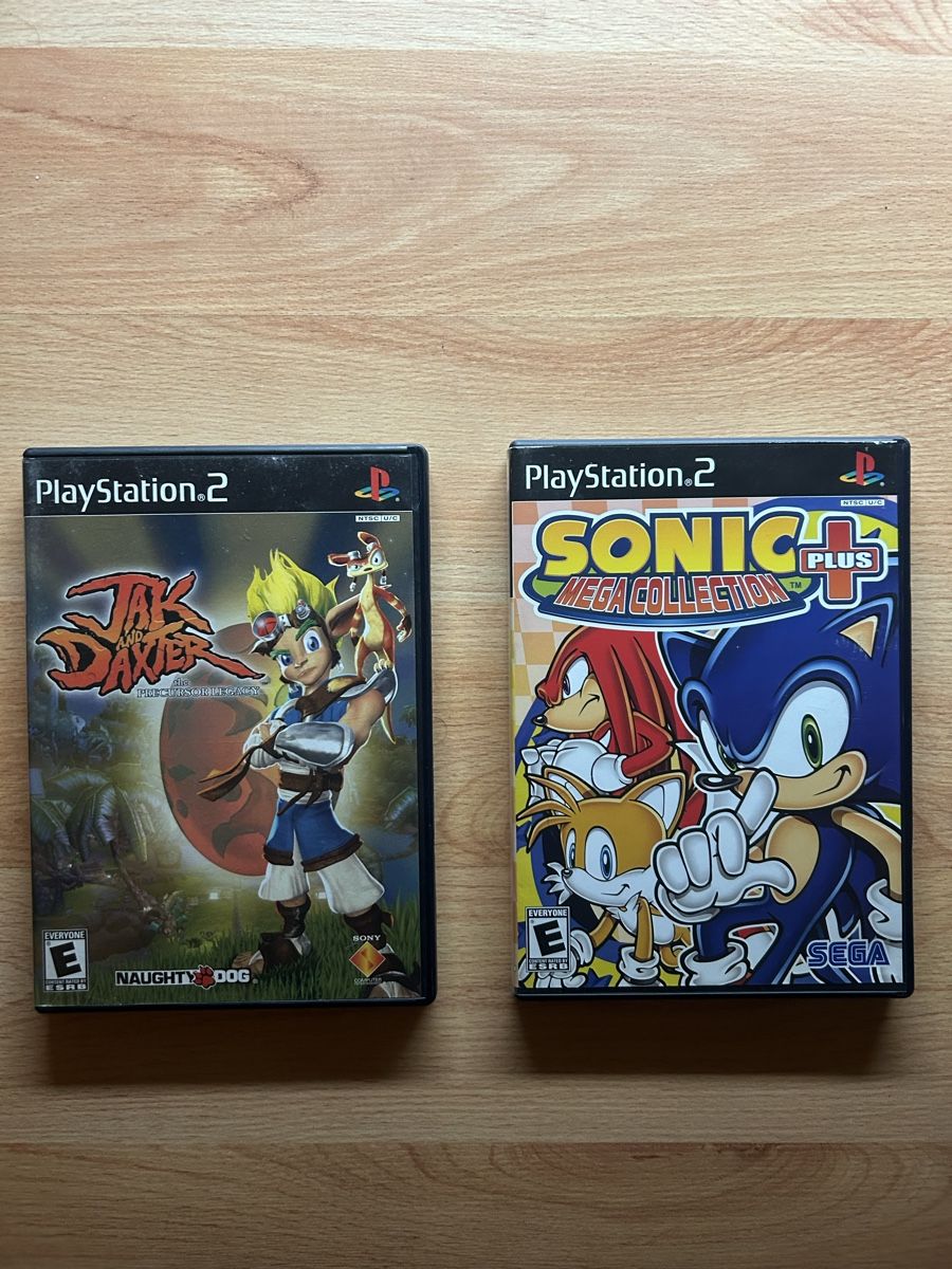 Sony Giochi: 2 PS2-Spiele: Jak & Daxter + Sonic Mega Collection Plus – Usato da Schötz venduto da lor_z95g