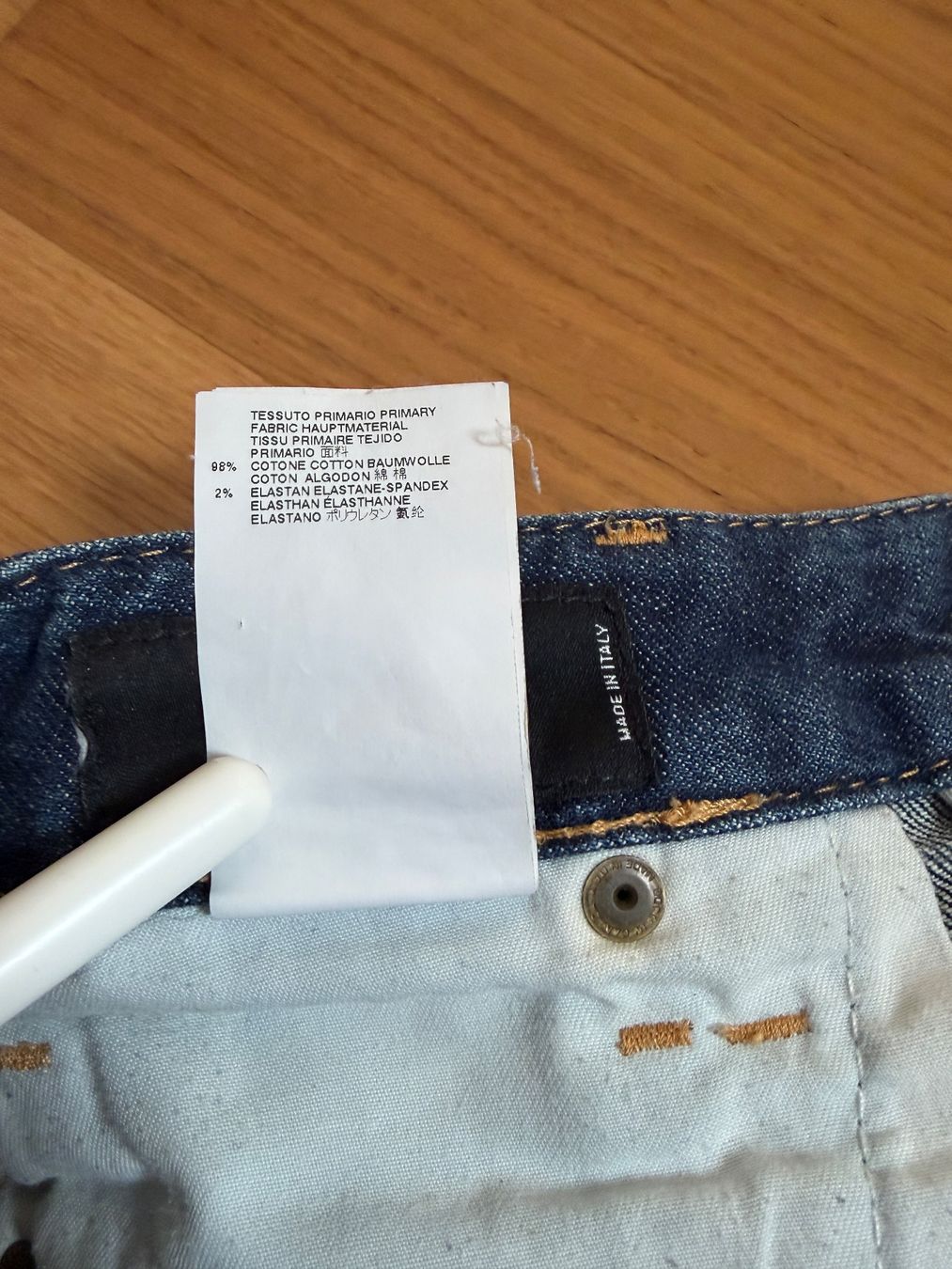 Dsquared2 Jeans: Dsquared2 Skinny Jeans Ankle Zip Y2K Gr 40 Designer – Usato da Bern venduto da harmfreefashion 3