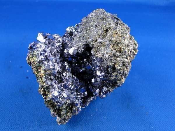 Minerali & Pietre curative: Galena auf Pyrit-Matrix – Usato da Schinznach Bad venduto da Demerald 4