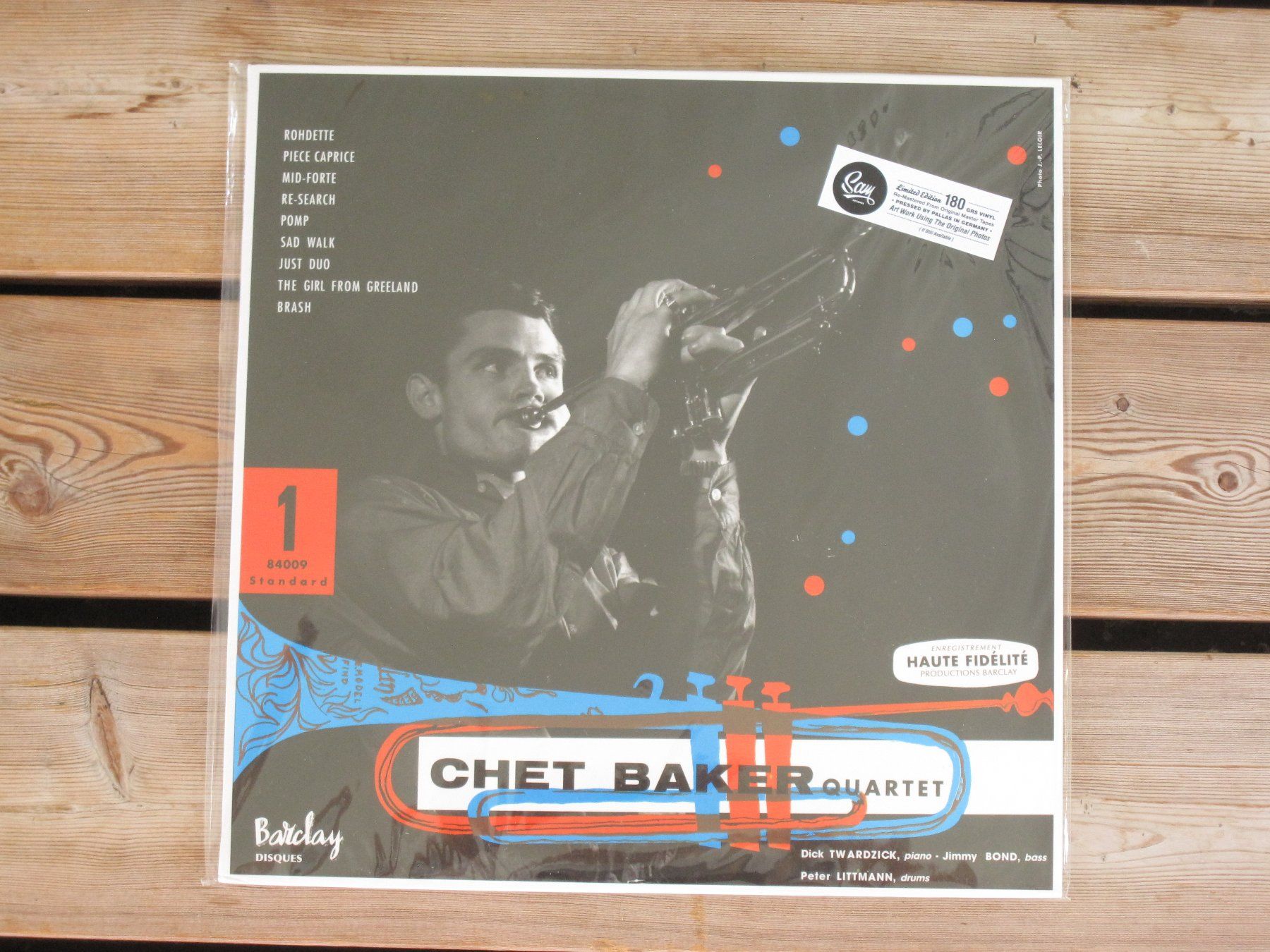 Schallplatten: Chet Baker Quartet  - LP Remastered, Mono, 180 gram -  TOP – Gebraucht aus Arbon von lucullus61