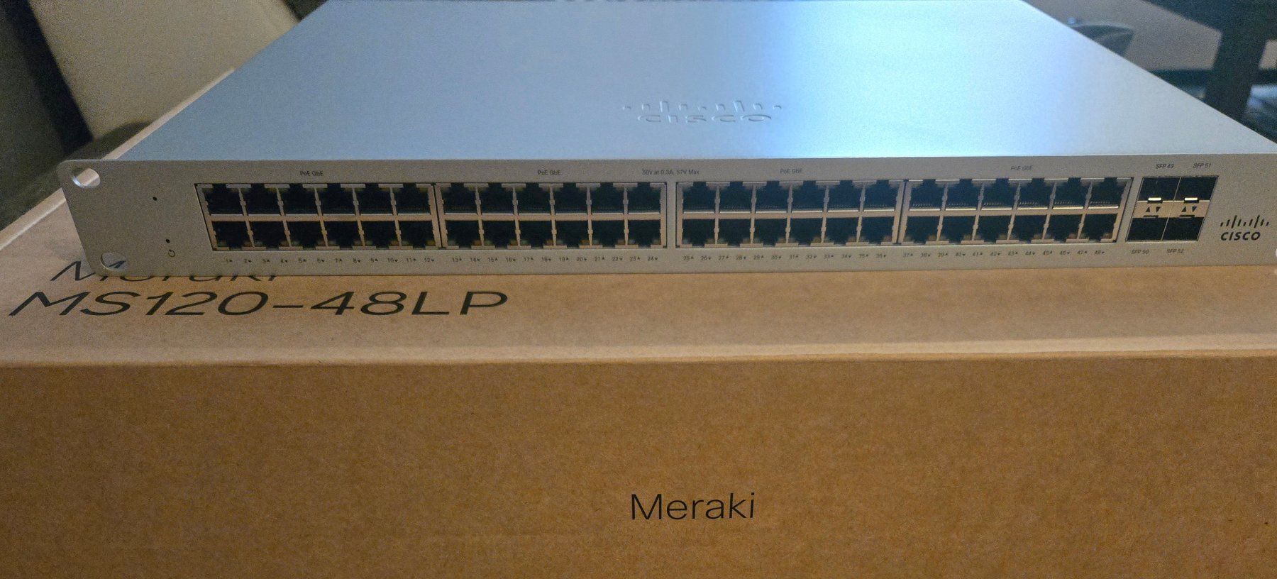 Cisco Hub & Switch: 2 Cisco Meraki MS120 48LP – Nuovo (secondo la descrizione) da Le Grand-Saconnex venduto da gre_dkg9