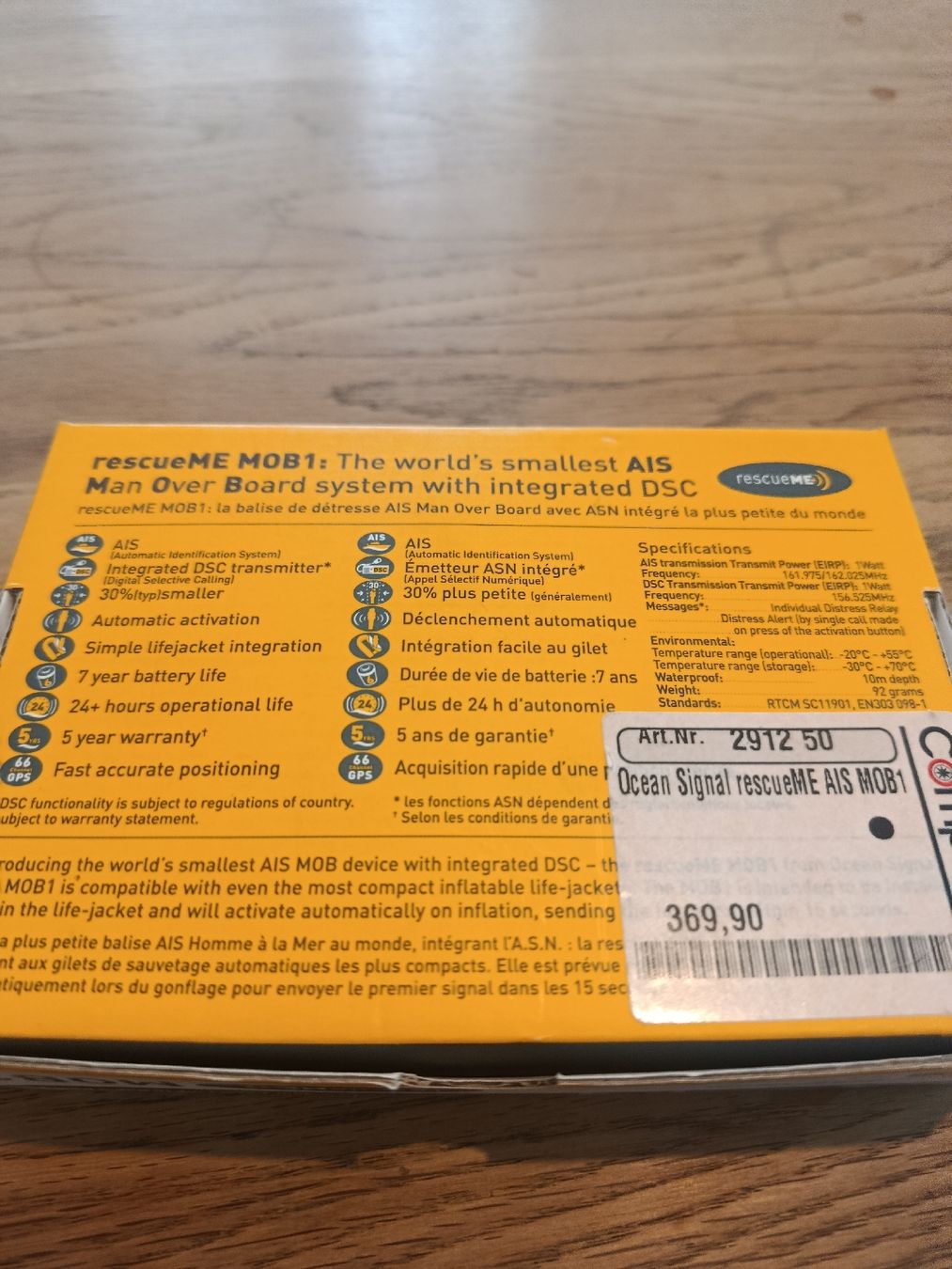 Tous les outils: RescueME MOB1 Notfall-Sender neu – Neuf (Voir description) à Zug par chr_l7bc 1