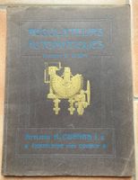 Régulateurs automatique système R. Thury - Ateliers Cuénod