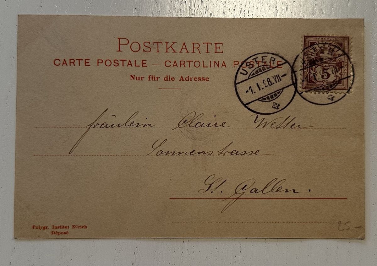 Cartes postales: Alte Ansichtskarte Uster – D'occasion à Rapperswil SG par Cecilia61 1