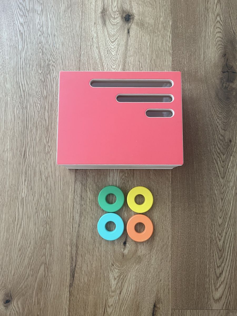 Giocattoli: Lovevery Count And Slide Ring Chute – Usato da Interlaken venduto da fbnscl 2