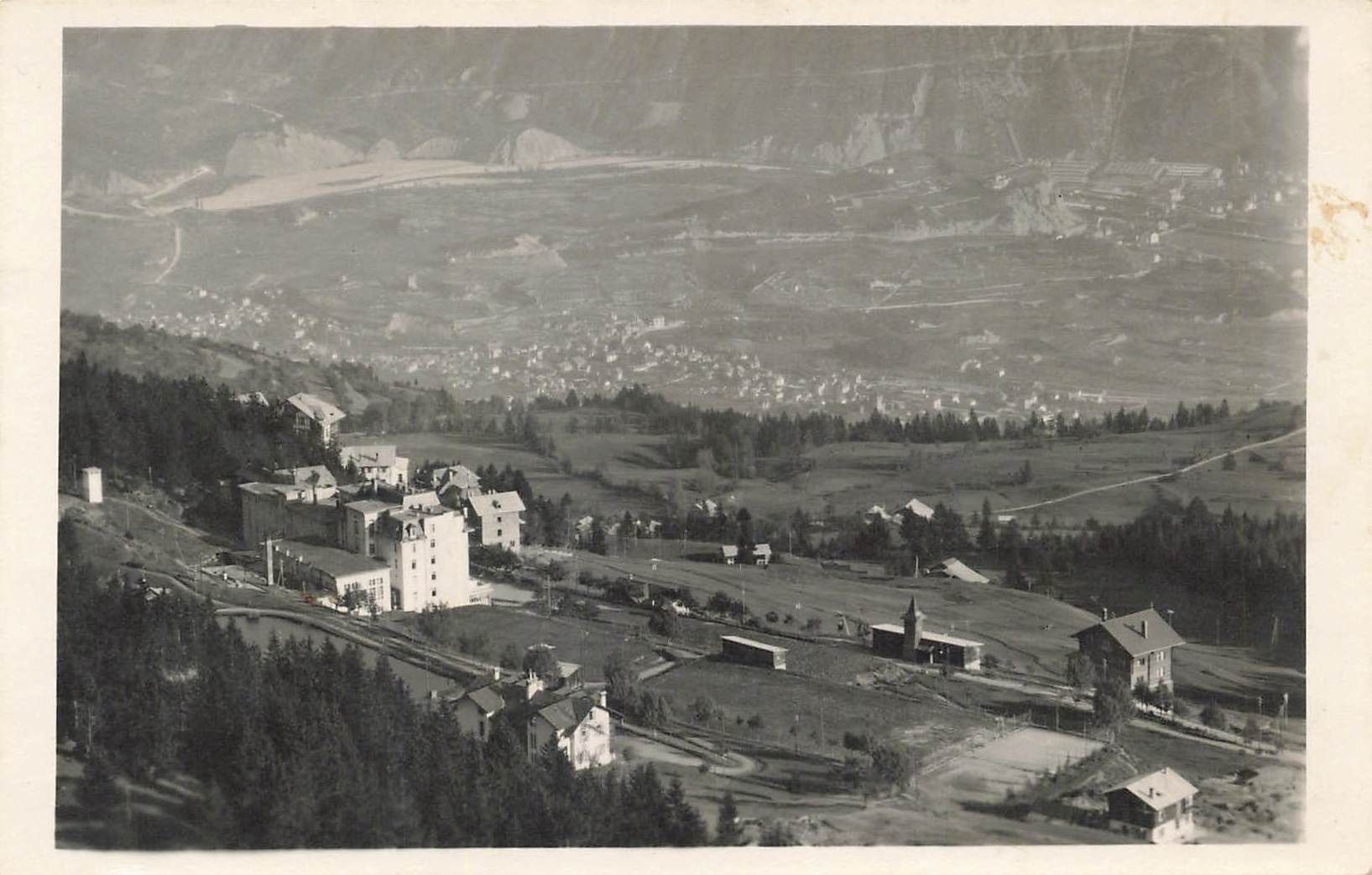 Cartoline postali: Montana vermala palace hotel – Usato da Biasca venduto da Blenio71