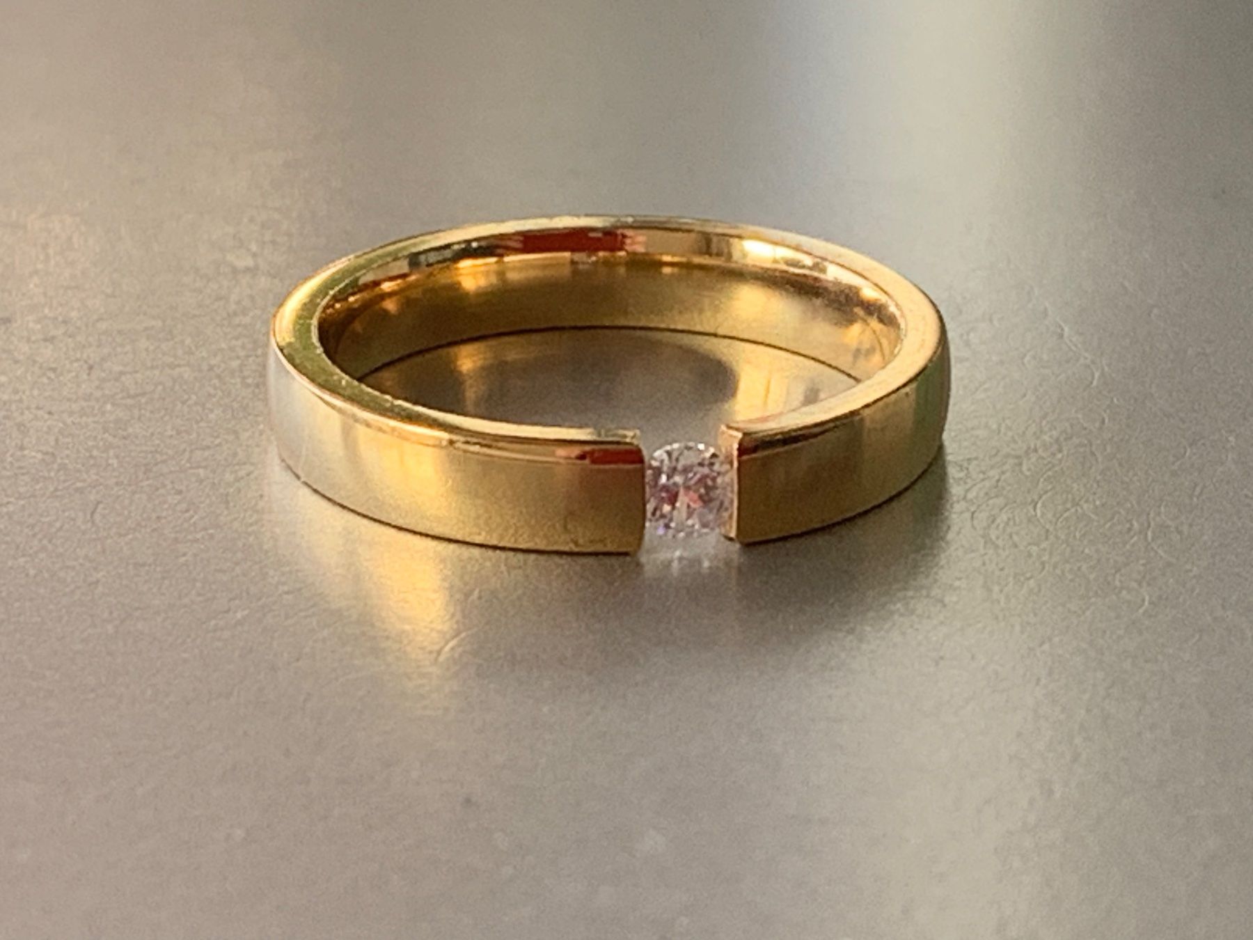 Anelli: Fingerring goldfarbig (55/58/61) – Nuovo (secondo la descrizione) da Dittingen venduto da Bijoubelle 2