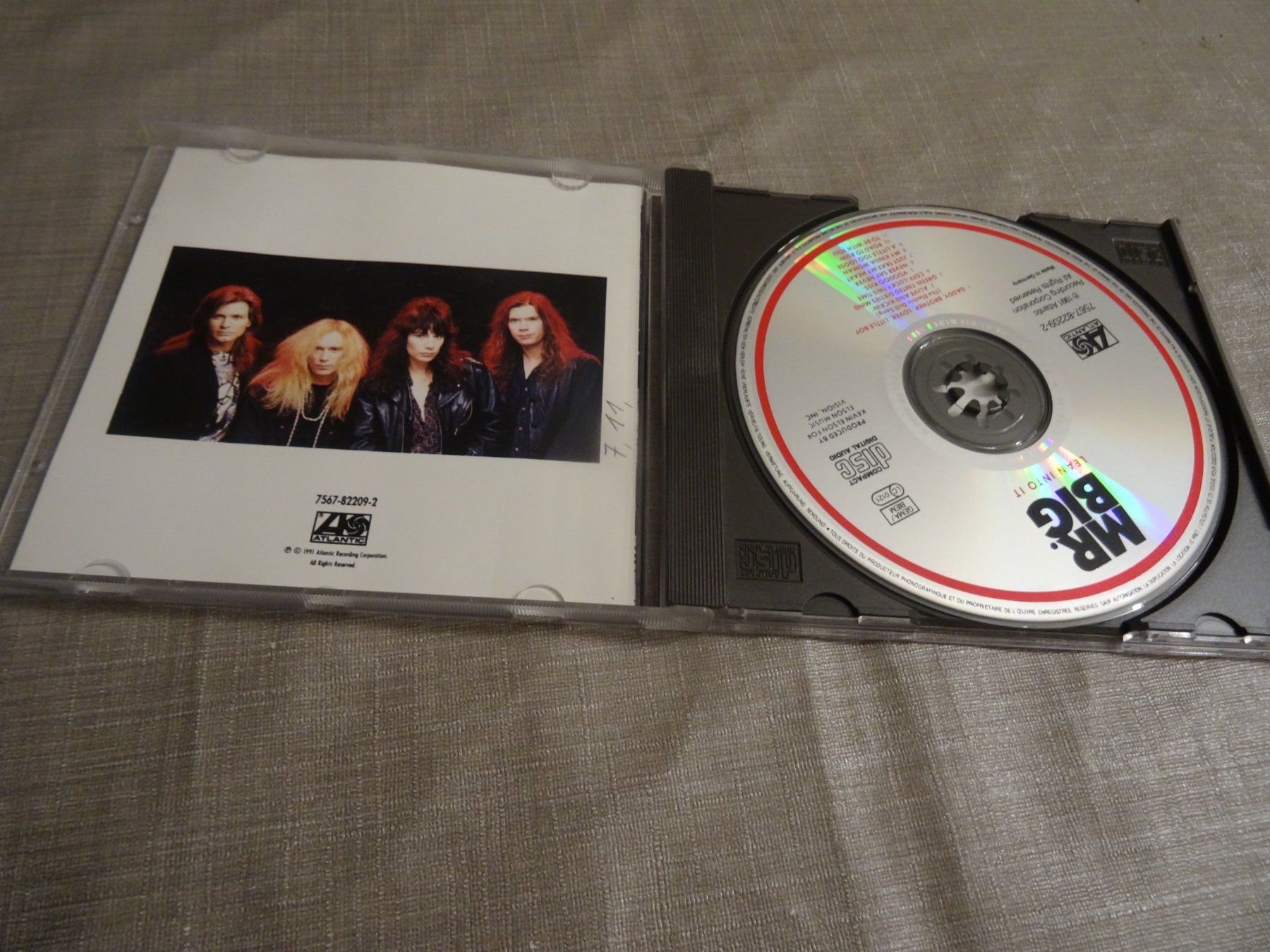 CD: Mr. Big - Lean Into It - CD - – Usato da Olten venduto da Disc-Ausverkauf 1