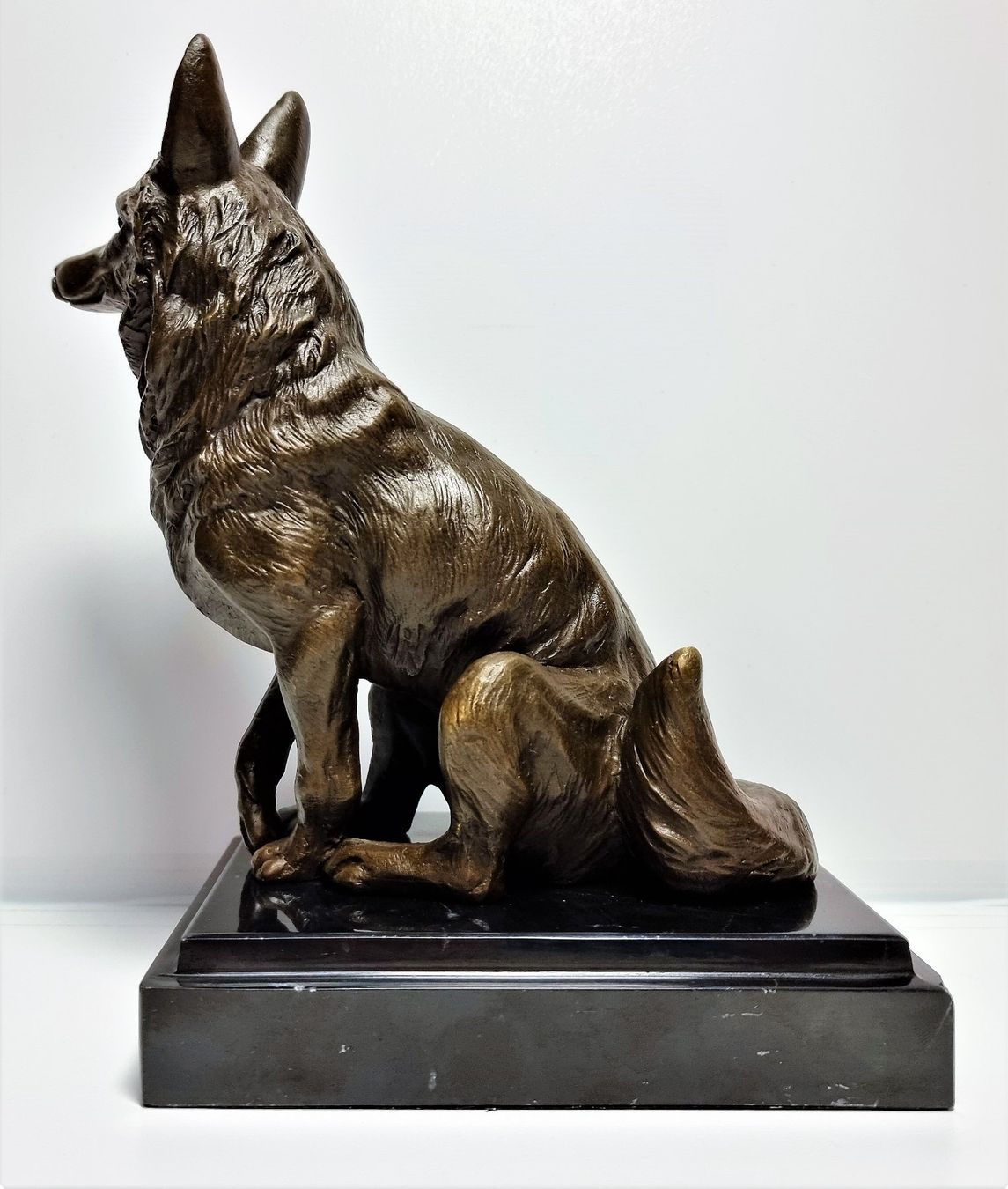 Sculture & Statue: Bronze Skulptur eines Wolfes, JB Deposee Paris – Usato da Emmenbrücke venduto da Lenssen 2