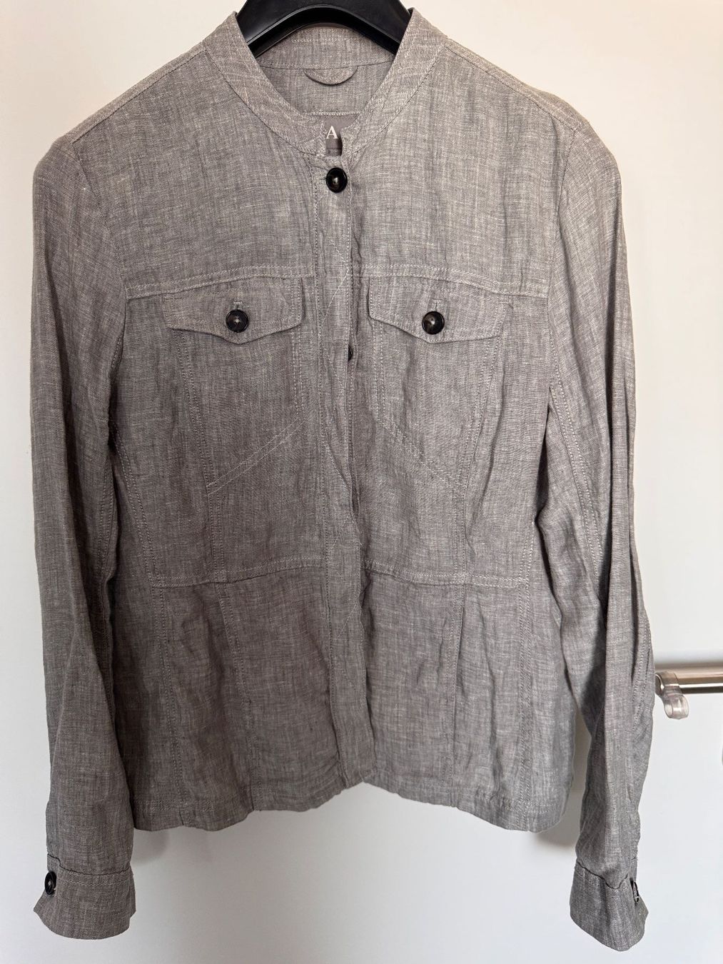 Vestes: Leinenjacke / Blouson Damen Größe 40, hell grau ,neuwertig – Neuf (Voir description) à Heerbrugg par dwfg