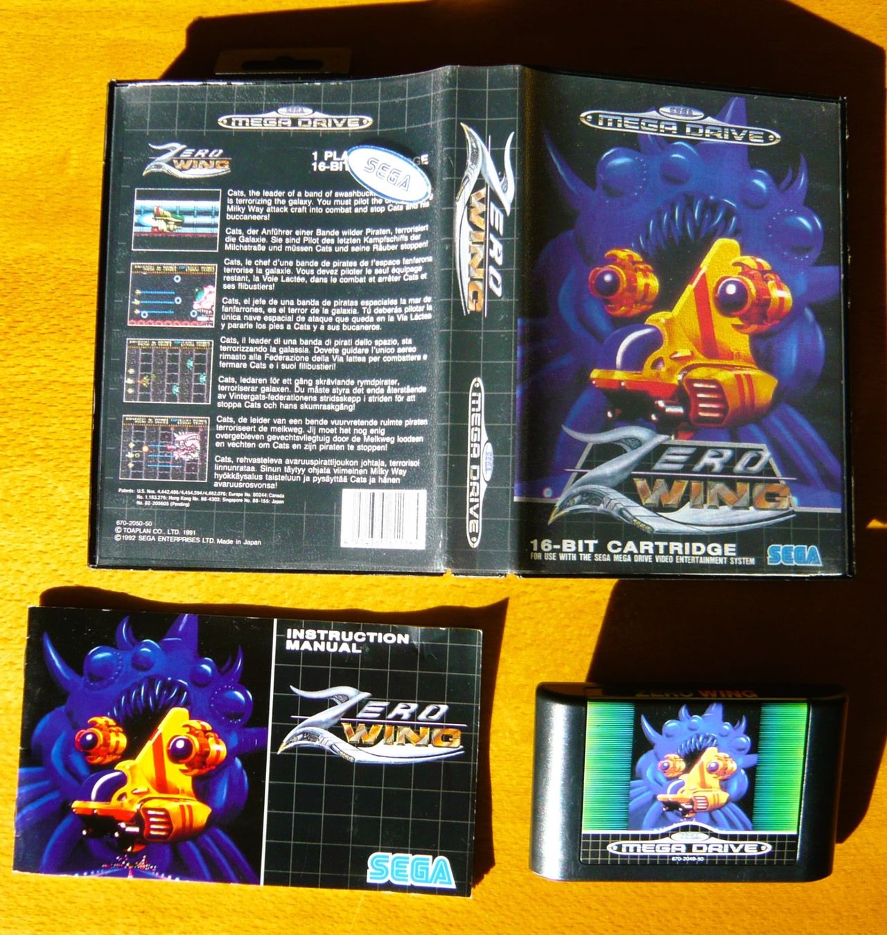 Sega Giochi: Mega Drive : Zero Wing – Usato da Onex venduto da Jaguar1986 1