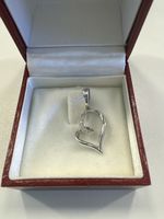 Silber Herz Anhänger mit Zirkonia - Zeitloses Design