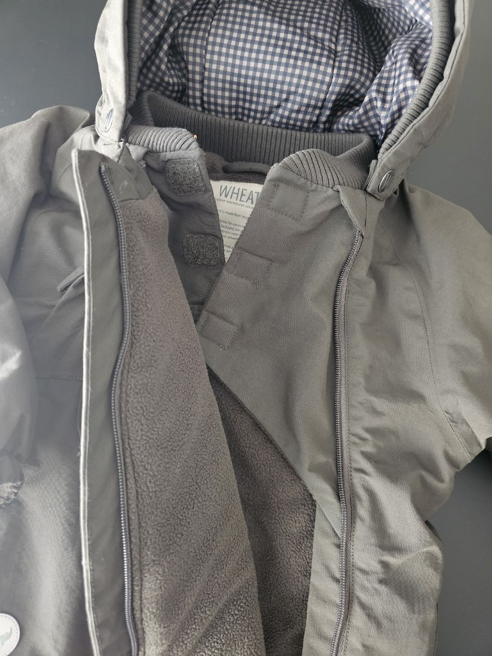 Wheat Giacche & Cappotti: WHEAT Jacke 'Sascha' steingrau – Usato da Zürich venduto da sla_8krg 3