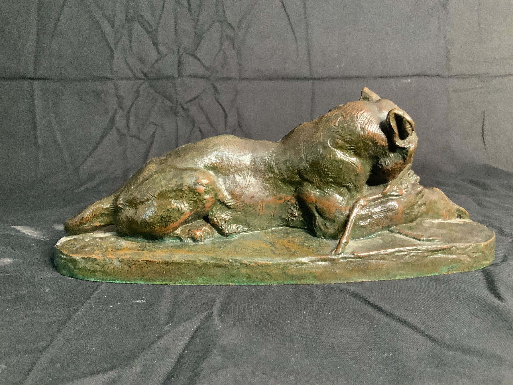 Skulpturen & Statuen: Tierbronze / bronze animalier – Gebraucht aus La Heutte von Mikeller74 2