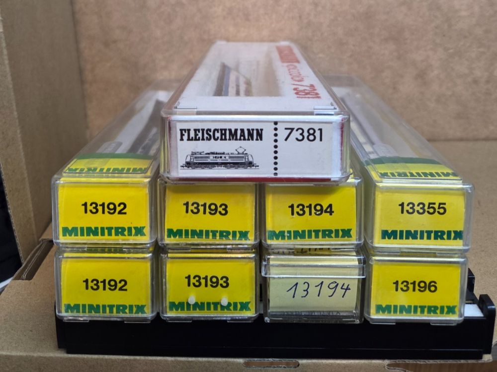 Fleischmann 7381 DB E-Lok BR Mit 8 Wagen (Gebraucht) in Arni AG für CHF ...