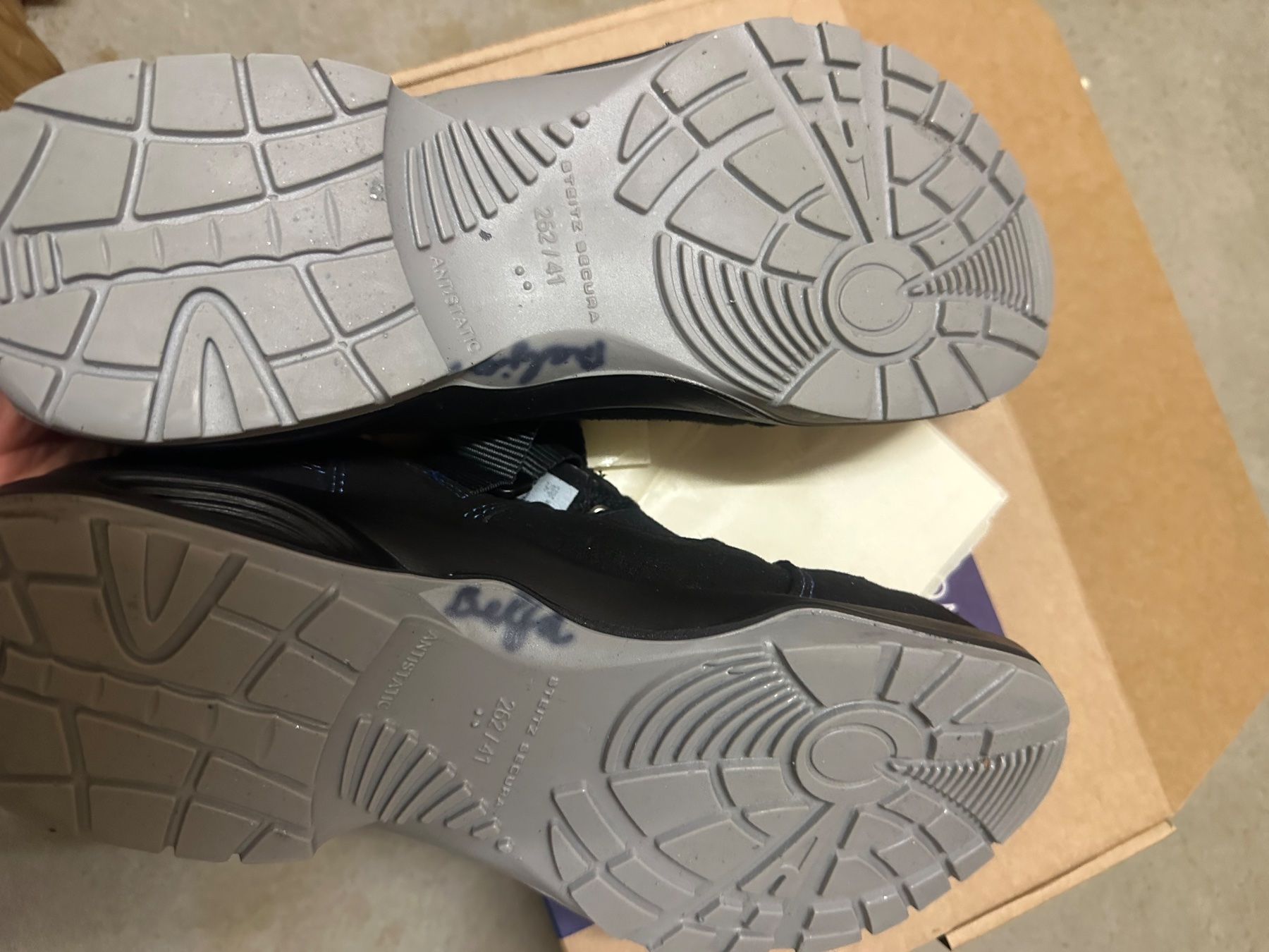 Scarpe da uomo: Sicherheitsschuhe S1 – Usato da Kaiseraugst venduto da walexx