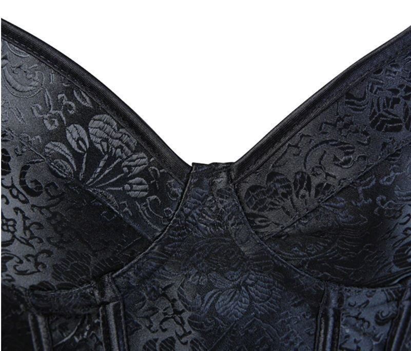 Produktbild von Schnürkorsett Top - Viktorianisch Inspirierter Vintage Stil Crop