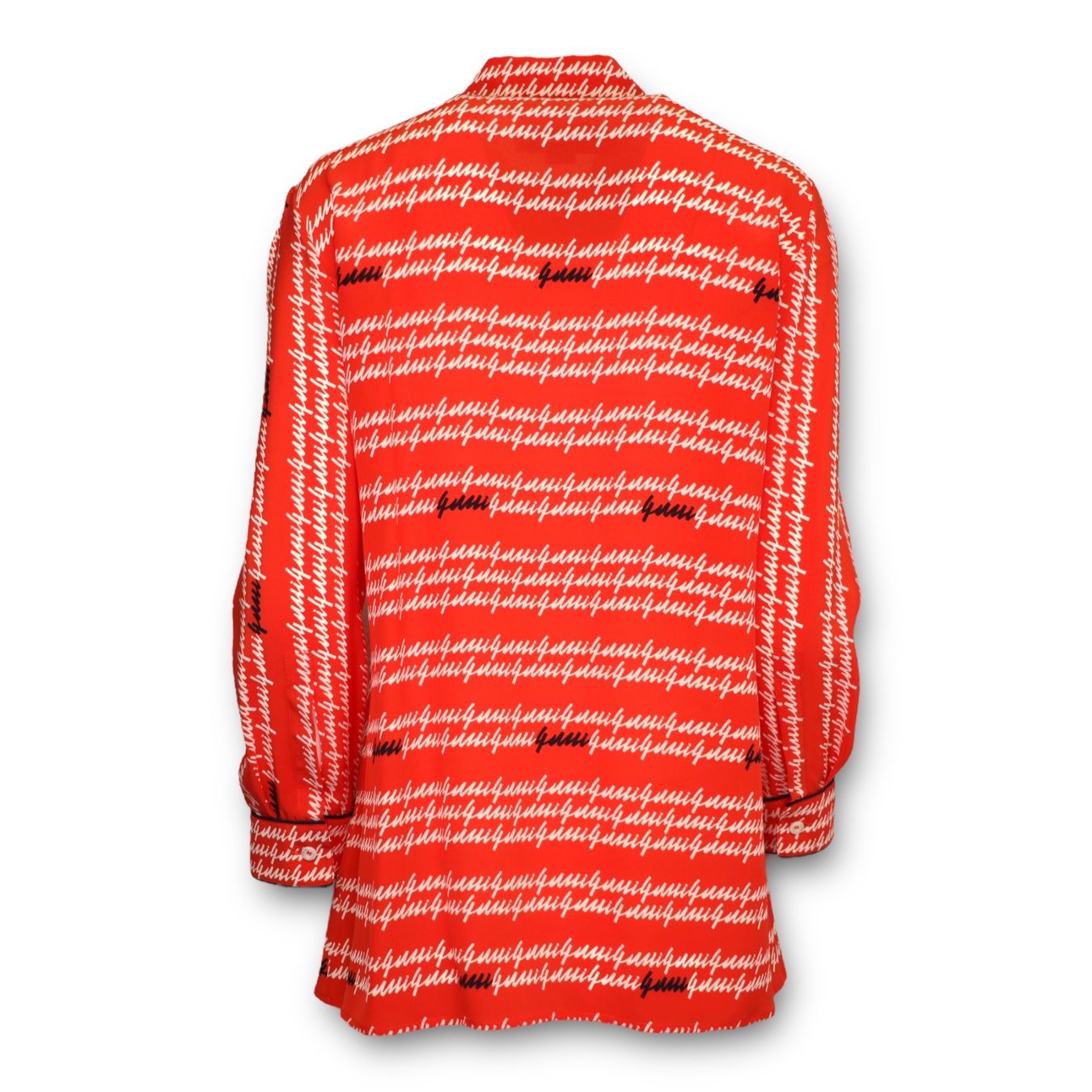 Gucci Camicette: Gucci Seidenbluse rot Gr. 40 – Usato da Binningen venduto da Designerlabels 2