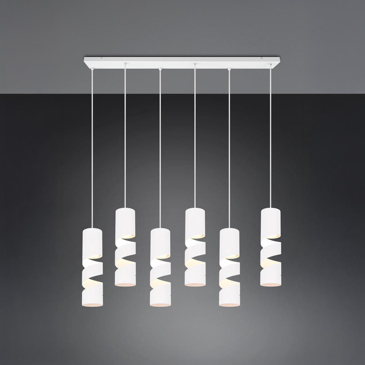 Kronleuchter & Deckenlampen: Pendelleuchte, Weiss, 100 cm x 14 cm – Neu (gemäss Beschreibung) aus Kreuzlingen von Smart-Light 2