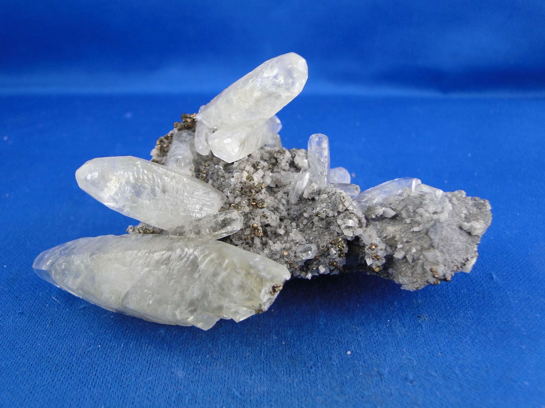 Minerali & Pietre curative: Calcit mit Galena – Usato da Schinznach Bad venduto da Demerald 6