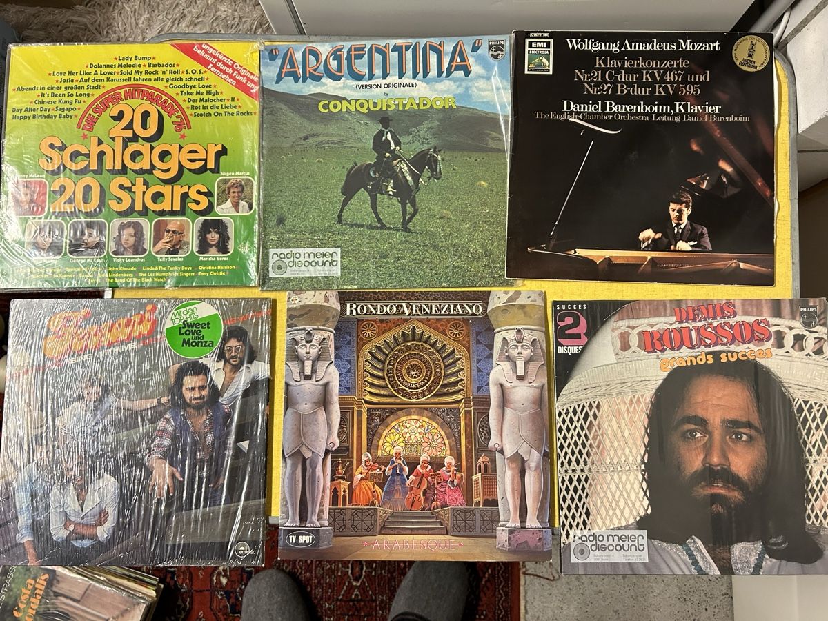 Dischi in vinile: Schallplatten Sammlung, verschiedene Interpreten. – Usato da Lanzenhäusern venduto da vic63 1