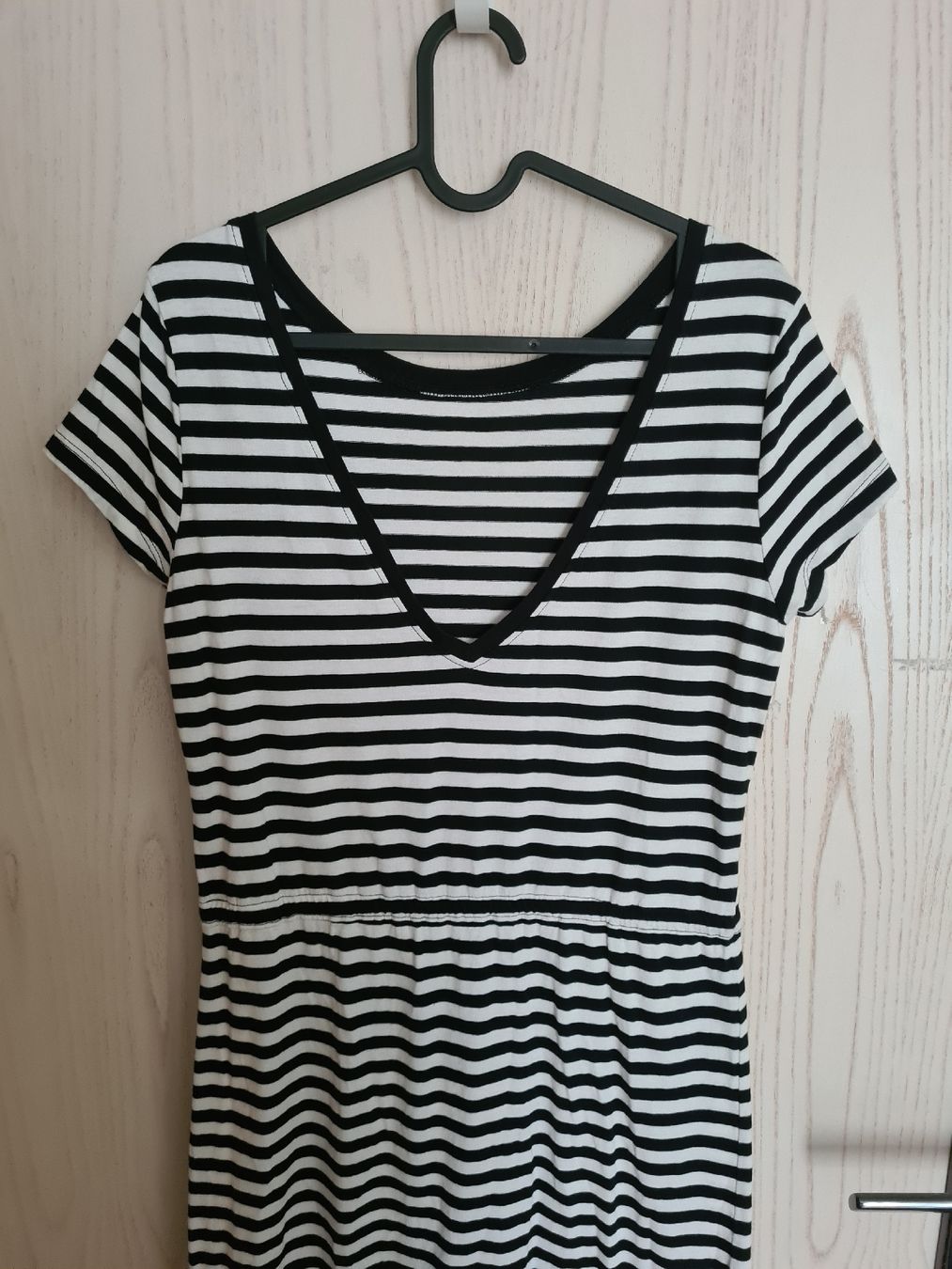 Only Vestiti: Maxikleid, Only, XS, gestreift, schwarz-weiss – Usato da Steinhausen venduto da MilaB 3